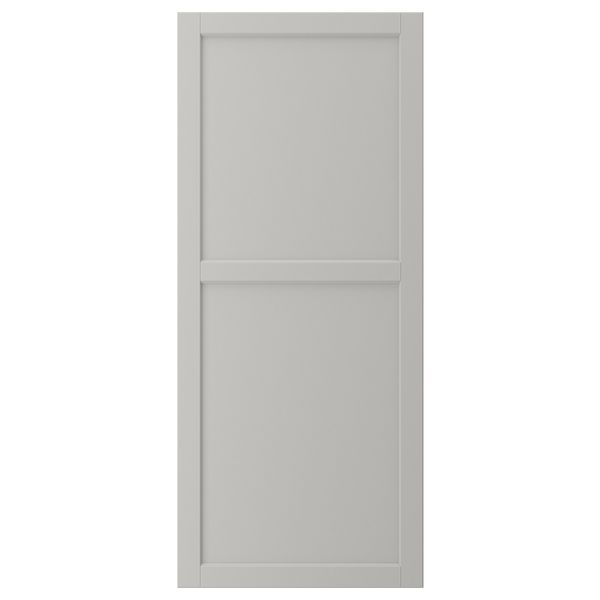 Дверь, светло-серый 60x140 см IKEA LERHYTTAN ЛЕРХЮТТАН 704.615.59 - фото 1