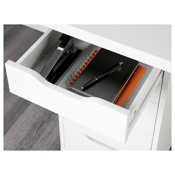 Стол ЛИННМОН / АЛЕКС, белый (150x75 см) - схема-чертеж с размерами