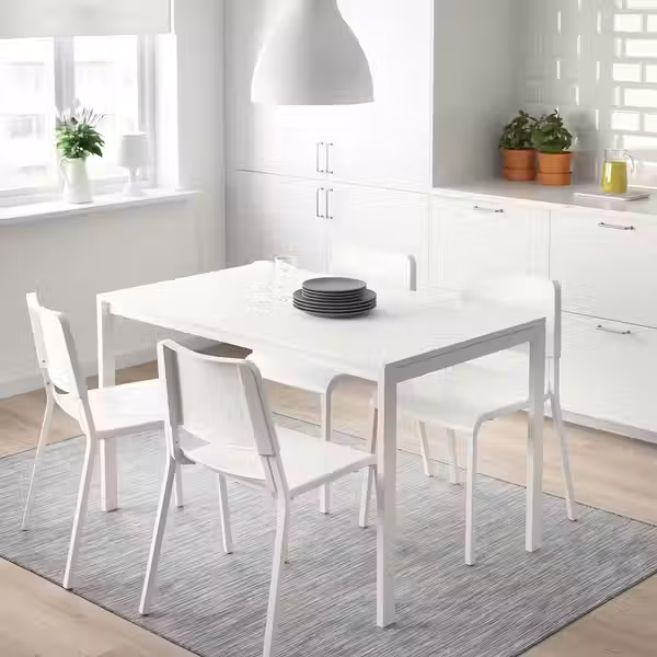 Стул IKEA, Белый, дополнительный ракурс