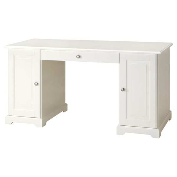 Письменный стол ЛИАТОРП, белый (145x65 см) - фото 1