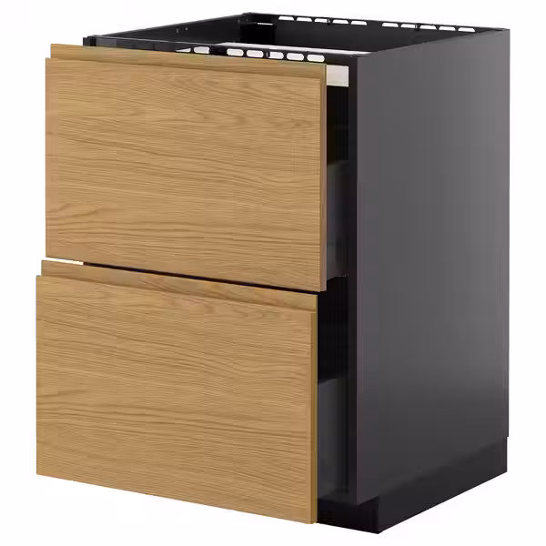 METOD / KNIVSHULT Шкаф д/варочной панели/2фасада/2ящ - фото 1