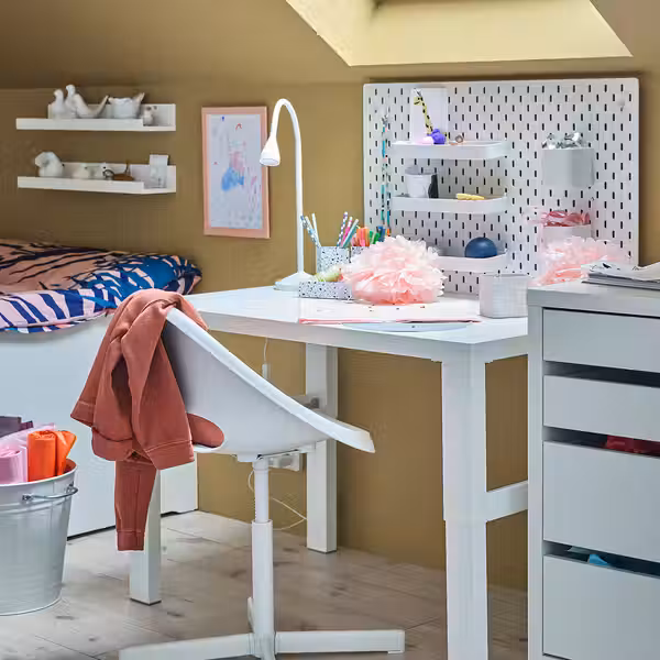 NÄVLINGE Рабочая лампа, светодиодная - белый - фото 4