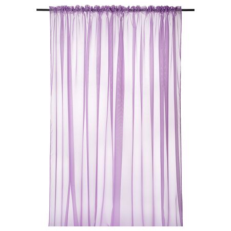 Гардина, 1 шт., сиреневый 300x300 см IKEA REVLUMMER РЕВЛУММЕР 704.592.31