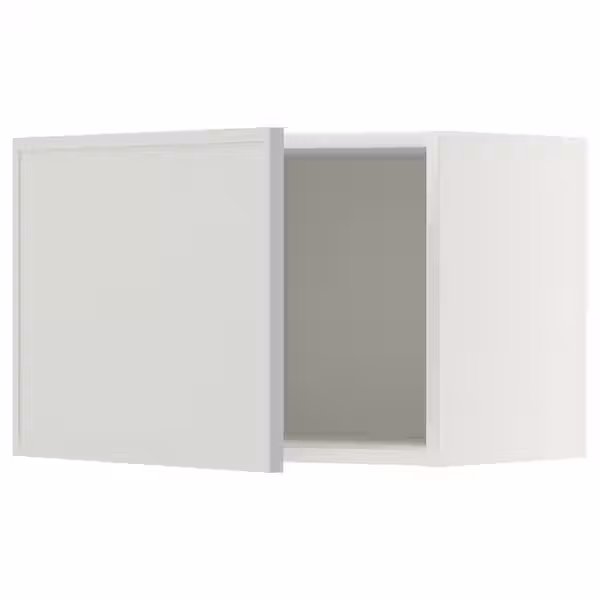 METOD Навесной шкаф - белый/Aspudden светло-серый 60x40 см - фото 1