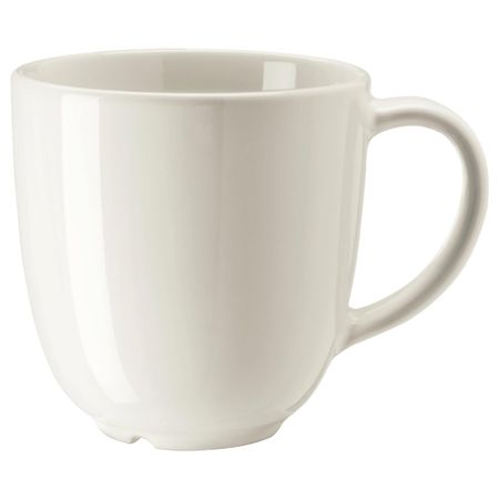 Кружка, белый с оттенком 30 сл IKEA VARDAGEN ВАРДАГЕН 603.723.99