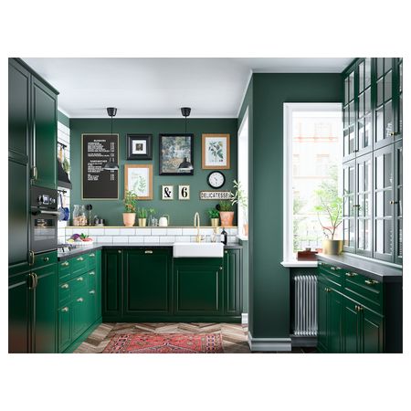 Высокий шкаф с ящиками, белый/Будбин темно-зеленый 60x60x200 см IKEA METOD МЕТОД / MAXIMERA МАКСИМЕРА 693.706.16