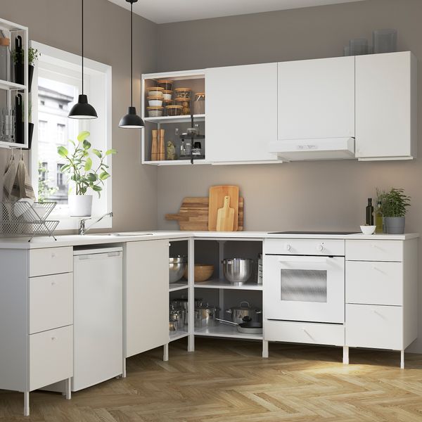 Угловая кухня, белый IKEA BEGIVENHET БЕГИВЕНХЕТ 693.380.23 - фото 3