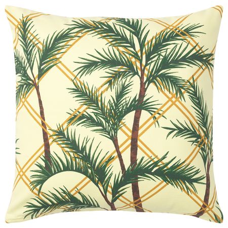 Чехол на подушку, светло-желтый/разноцветный 50x50 см IKEA СОММАР 2020 904.675.79