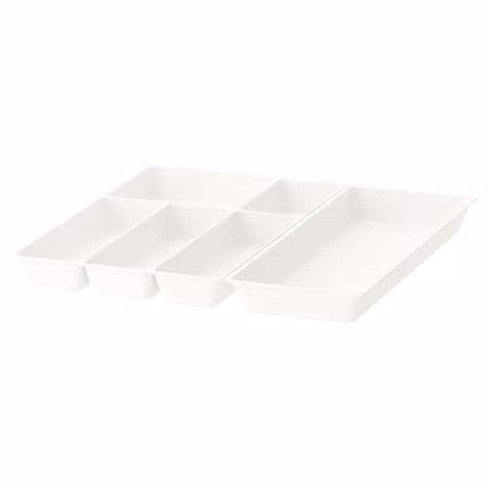 UPPDATERA Лоток д/приборов/лоток д/кух принад - белый 52x50 см - фото 1