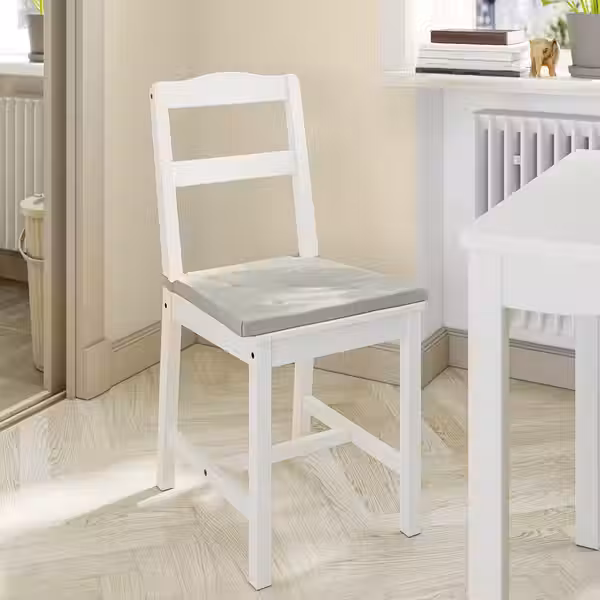 JUSTINA Подушка на стул - светло-зеленый 42/35x40x4 см - фото 3