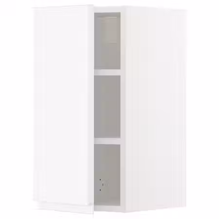 METOD Навесной шкаф с полками - белый/Voxtorp матовый белый 30x60 см