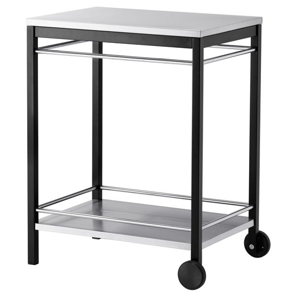 Тележка, для сада КЛАСЕН, черный нержавеющ сталь - фото 1