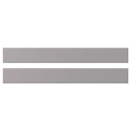 Фронтальная панель ящика, серый 80x10 см IKEA BODBYN БУДБИН 103.670.55