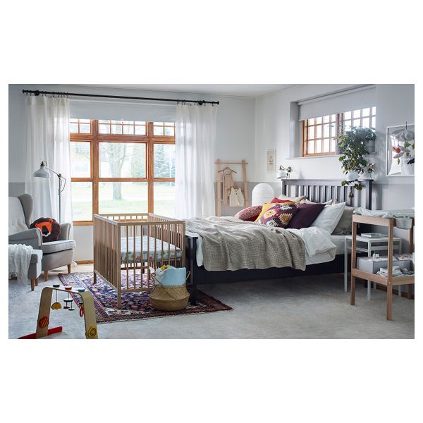 Пеленальный стол, бук/белый 72x53 см IKEA SNIGLAR СНИГЛАР 203.660.22 - фото 6