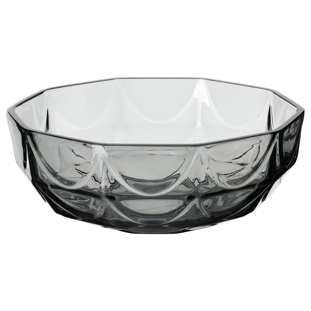 Миска, серый, 19 см IKEA HÖSTAGILLE 705.754.76 - фото 1