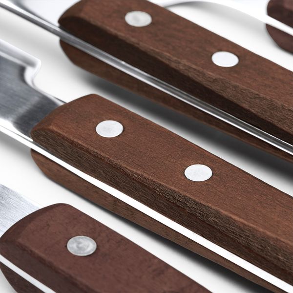 Столовый набор, 24 предмета, темно-коричневый IKEA РУСТИК 303.790.19 - схема-чертеж с размерами