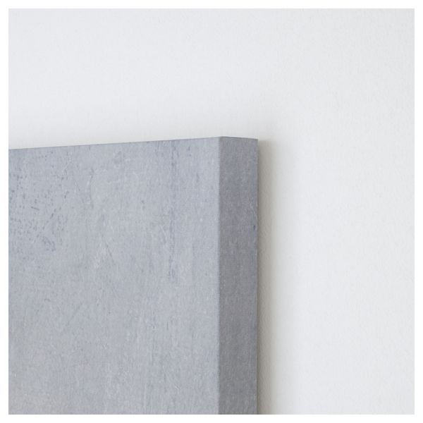 Картина, 3 шт ПЬЕТТЕРИД, Серебристая дымка (56x56 см) - схема-чертеж с размерами