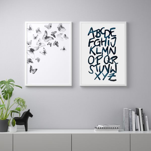 IKEA, дополнительный ракурс - схема-чертеж с размерами
