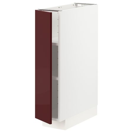 Напольный шкаф с полками, 20x60 cm IKEA METOD МЕТОД 894.521.35