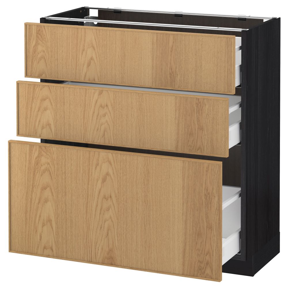 IKEA, вид спереди - схема-чертеж с размерами