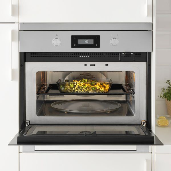 Комбинированная СВЧ с горячим обдувом, нержавеющая сталь IKEA ANRÄTTA АНРЭТТА 404.119.00 - фото 4