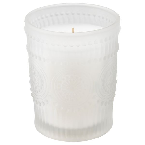 Ароматическая свеча в стакане ВИНТЕР 2015, стекло, Имбирный пряник (10 см) - фото 1