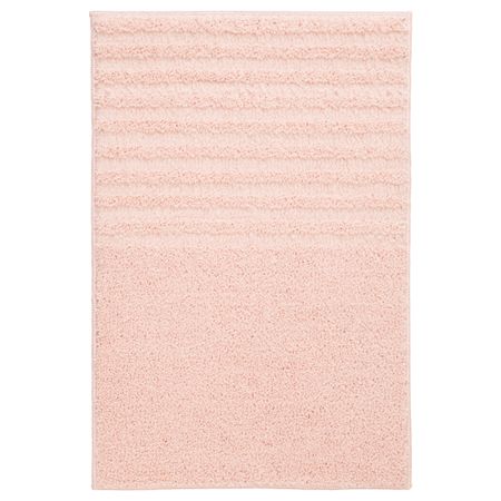 Коврик для ванной ВОКСШЁН, бледно-розовый (40x60 см)