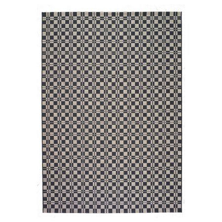 Ковер, безворсовый ВЭРУМ, серый д/дома/улицы серый (160x230 см)