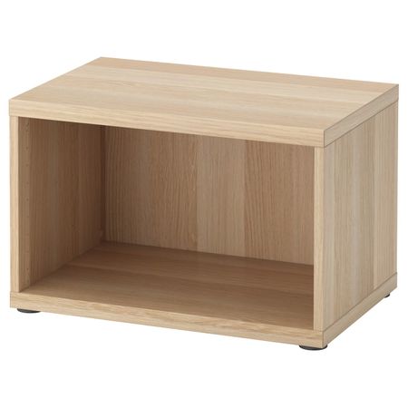 Каркас, под беленый дуб 60x40x38 см IKEA BESTÅ БЕСТО 202.993.44