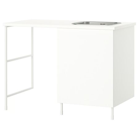 ENHET Комбинация д/хранения - белый 139x63.5x90.5 см