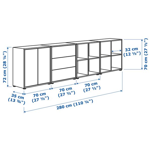 IKEA, дополнительный ракурс - схема-чертеж с размерами