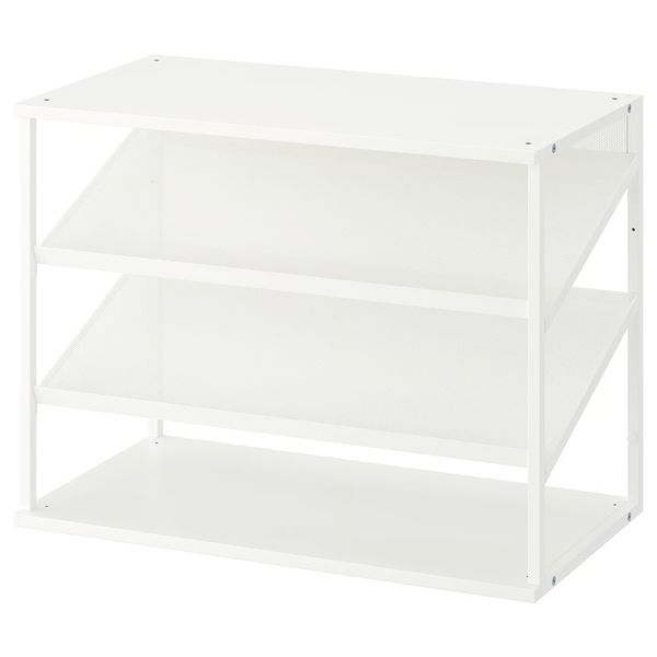 PLATSA Открытый модуль для обуви - белый 80x40x60 см - фото 1