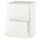 Напольный шкаф с 2 ящиками, белый/Хэггеби белый 60x37 см IKEA METOD МЕТОД / MAXIMERA МАКСИМЕРА 292.315.14