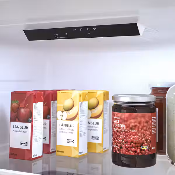 LAGAN Холодильник/ морозильник - отдельно стоящий/белый 197/65 л - фото 6