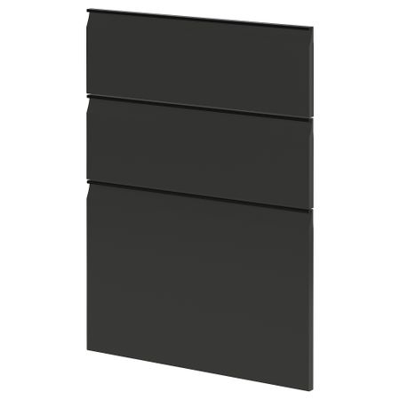 3 фасада для посудомоечной машины, Upplöv матовый антрацит, 60 см IKEA METOD МЕТОД 694.935.18