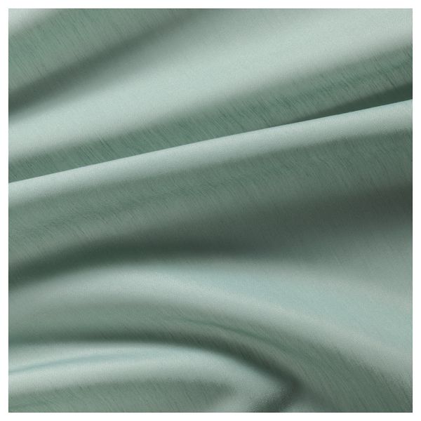 Гардины, 1 пара ВИВАН, зеленый (145x300 см) - фото 2