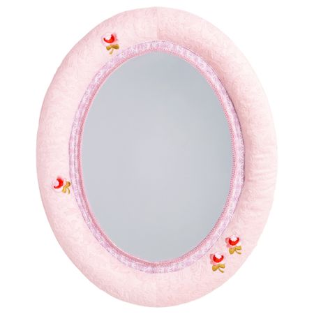 Зеркало СКЁНХЕТ, розовый (45x56 см)