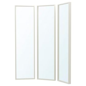 NISSEDAL Комбинация зеркал - белый 130x150 см