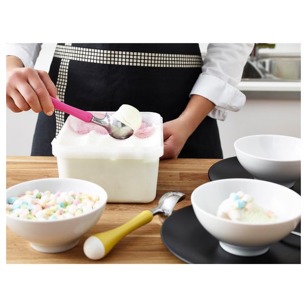 Ложка для мороженого, желтый, зеленый, синий-розовый IKEA CHOSIGT 902.082.46 - фото 3