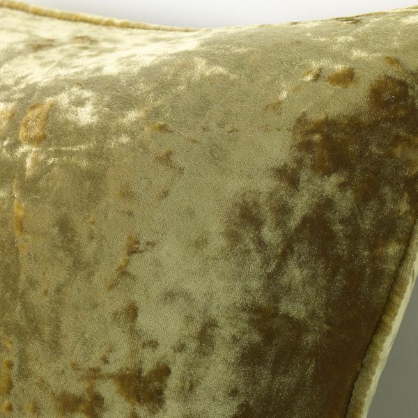 Чехол на подушку, бархат золотой 50x50 см IKEA СЕБРИНА 204.286.14 - фото 2