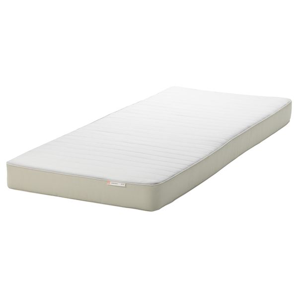 Кушетка с 2 матрасами ФИРЕСДАЛЬ, черный, Хусвика жесткий (80x200 см) - фото 7