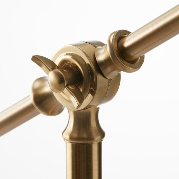 Светильник напольный для чтения, желтая медь IKEA BAROMETER БАРОМЕТР 403.580.59 - схема-чертеж с размерами