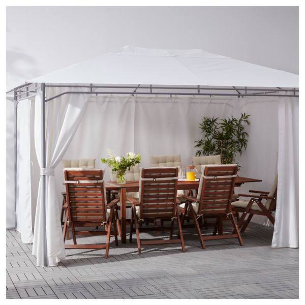 Павильон с гардинами КАРЛСЭ, белый - фото 2