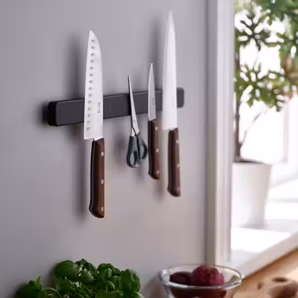 VARDAGEN Набор ножей,3 штуки - нержавеющ сталь/грецкий орех - фото 3