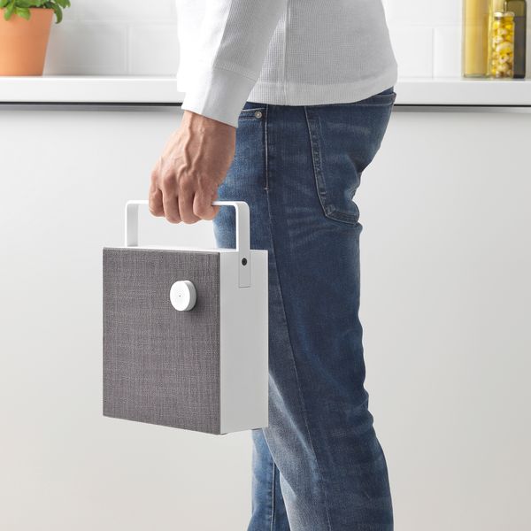 Динамик bluetooth, 20x20 см, белый, поколение 2 IKEA ENEBY ЭНЭБИ 904.575.56 - фото 3