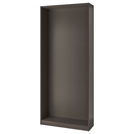 PAX Каркас гардероба - темно-серый 100x35x236 см