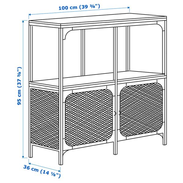 IKEA, дополнительный ракурс - схема-чертеж с размерами