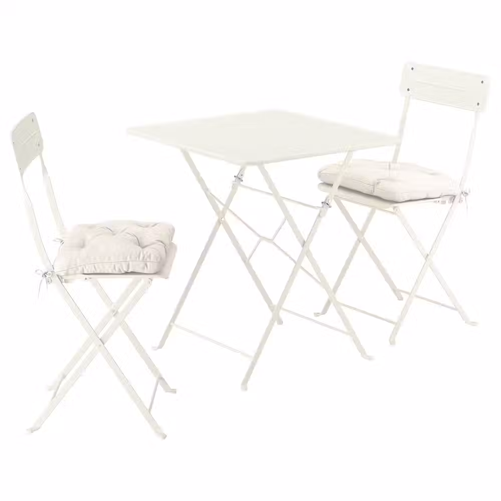 SUNDSÖ СУНДСЁ Стол и 2 складных стула - схема-чертеж с размерами