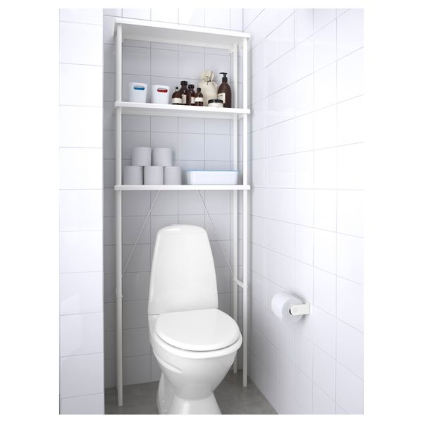 Модуль для хранения ДИНАМ, белый (70x20x189 см) - схема-чертеж с размерами