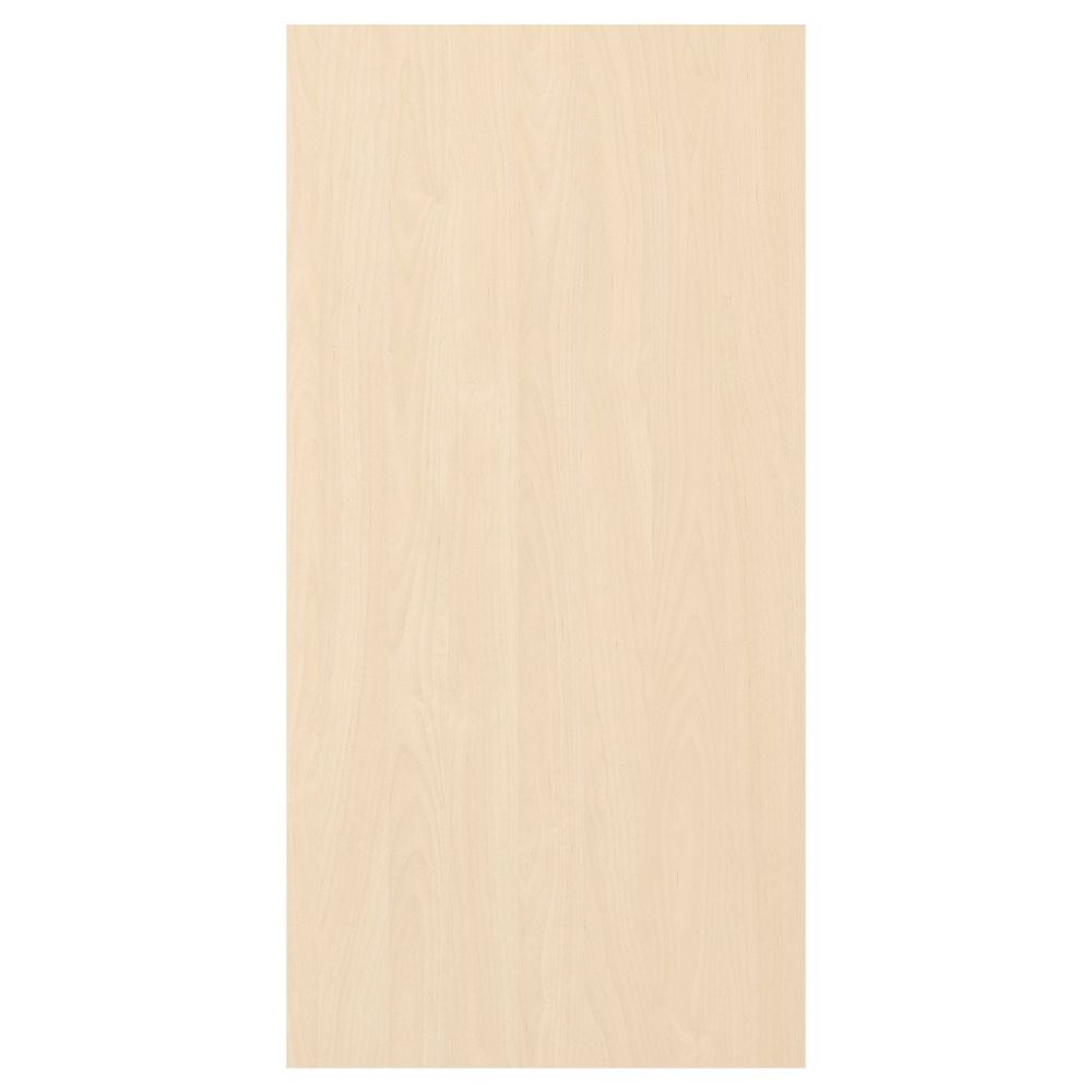 Дверца с петлями, береза 60x120 см IKEA СКРОВА 092.430.75 - схема-чертеж с размерами